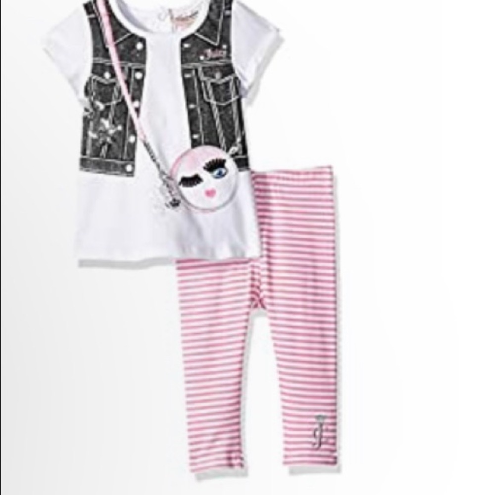 Infant girl leggings set
